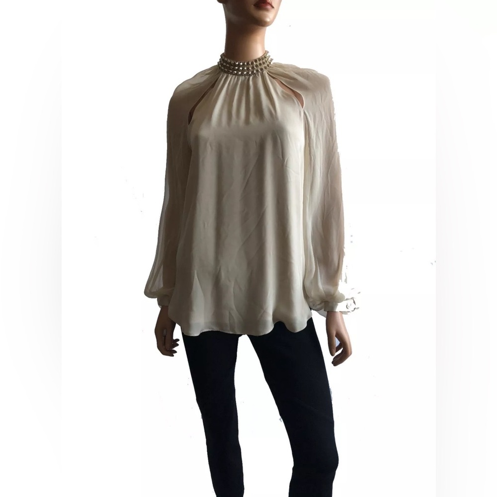 Haute Hippie Embellished Blouse